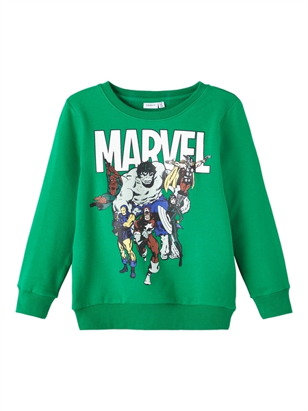 NAME IT Noise Marvel Sweatshirt Lush Meado